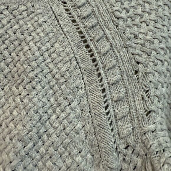 Women's Loft size S Light Gray Sweater - Picture 3 of 7